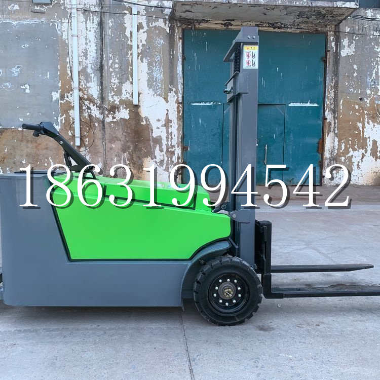 沂南县小型电动叉车1吨2吨步行站驾式电瓶堆高充电装卸车液压升降车铲车